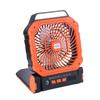 Portable Solar USB Camping Fan with Large Capacity for Outdoor and Night Fishing
