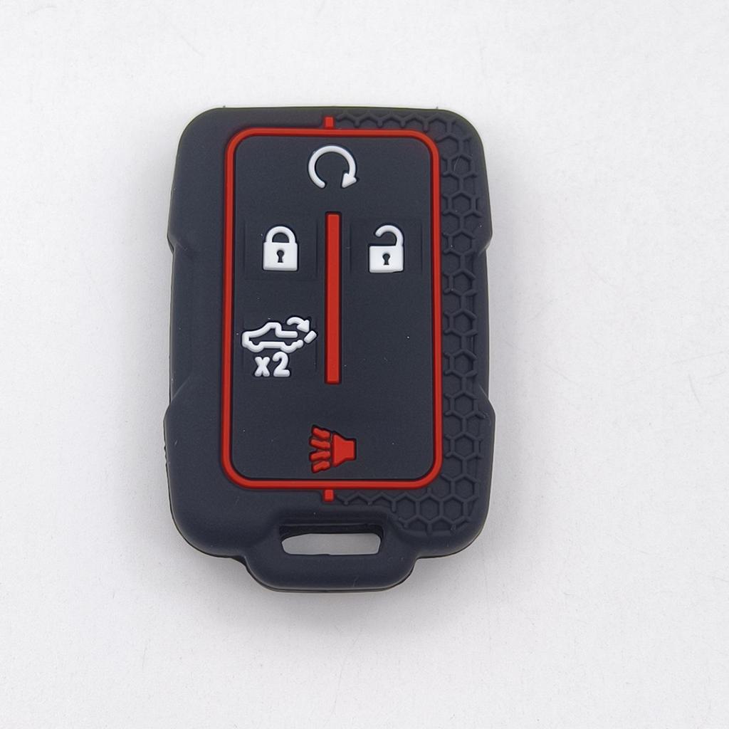 Silikonhülle für Chevy/GMC 4+1 Tasten Smart Key
