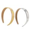 3CM Width Leather Headband Glossy Women Hair Accessory Minimalist Simple Headwear  Face Washing