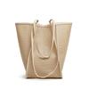 Tasche Damen neue Sommer einfache Bucket Bag Strandtasche modische Schulter große Kapazität Tragetasche kontrastfarbene Tasche