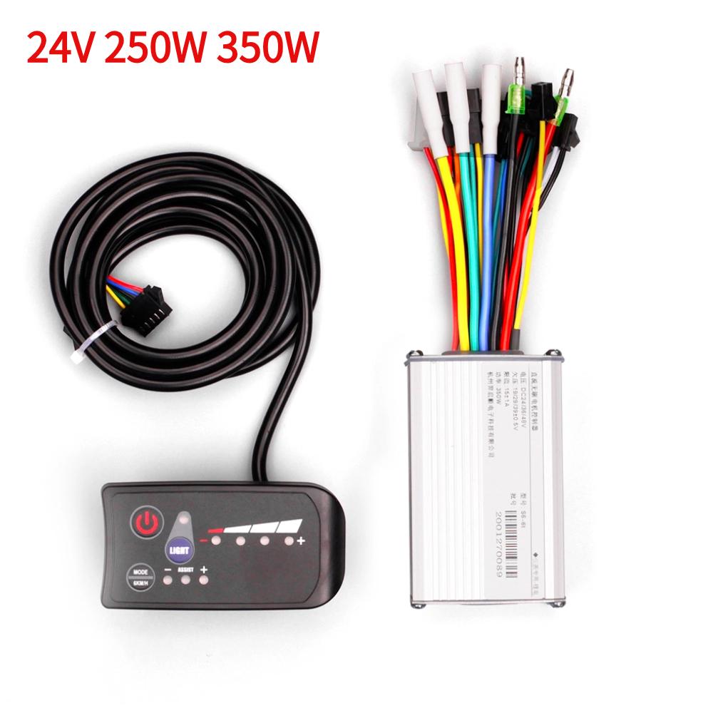 

Электрический велосипед 24 В 36 В 48 В 250 Вт/350 Вт Электрический велосипед ebike Водонепроницаемый светодиодный дисплей счетчик Бесщеточный контроллер электрического велосипеда