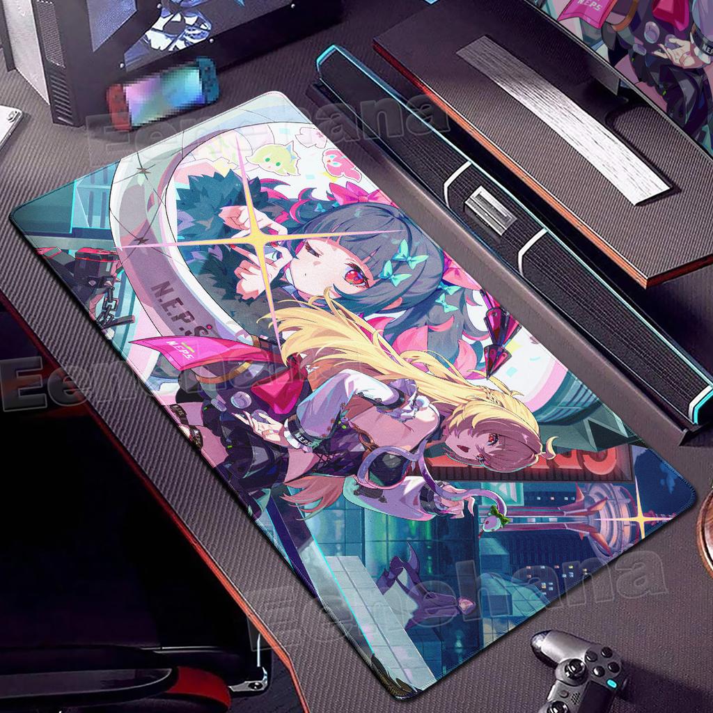 Large PC Gaming Zenless Zone Zero Mouse Pad Laptop Keyboard Non-slip Office Accessories XXL Gamer New Kawaii Girls ZZZ Desk Mats