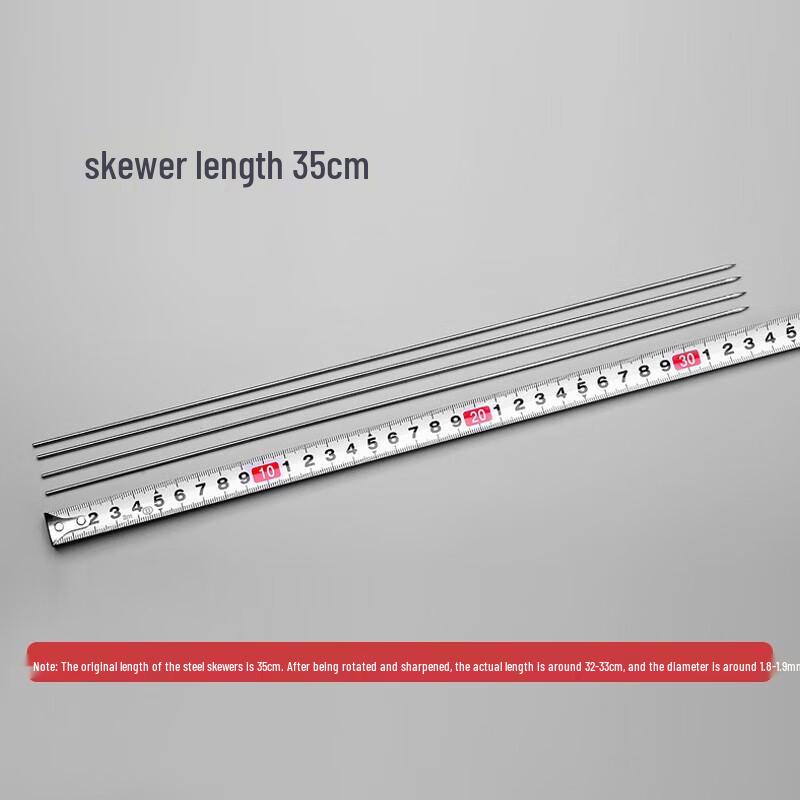 Frigărui rotunde pentru grătar din oțel inoxidabil