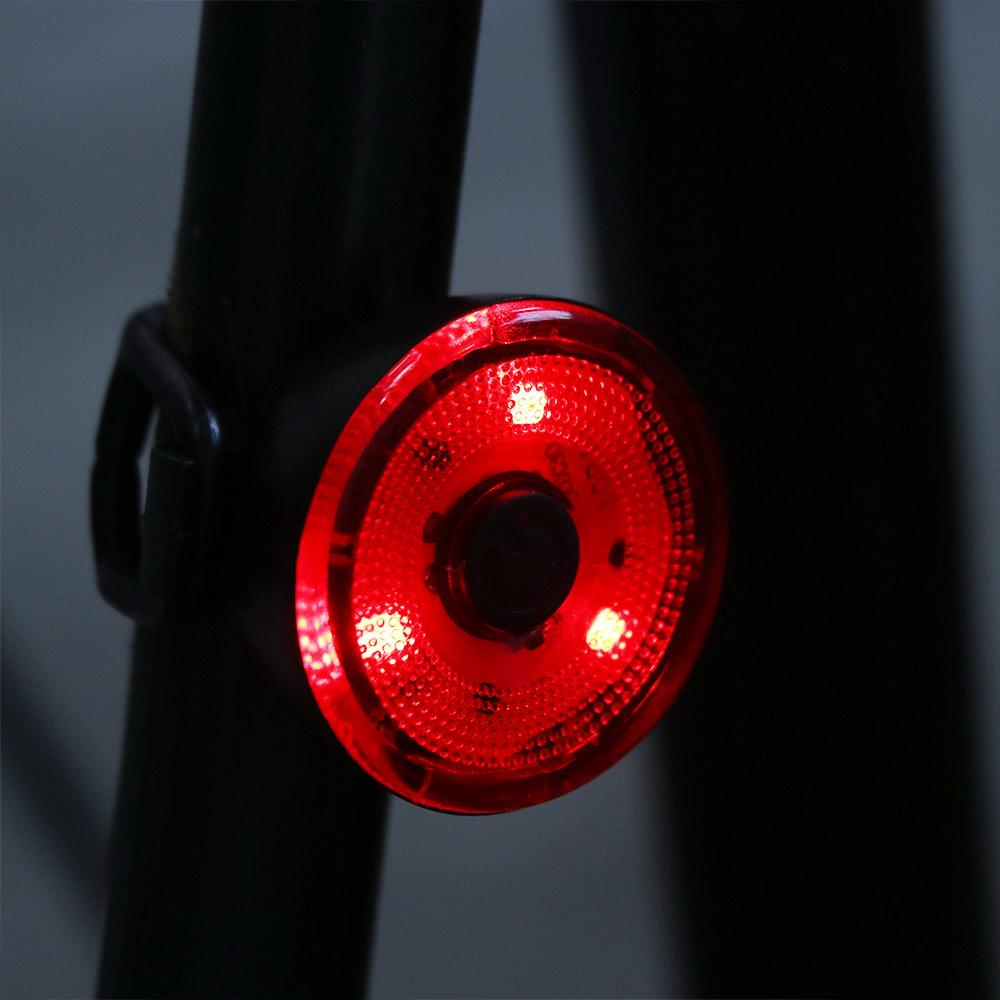 2Pcs/Set USB Rechargeable Bike Lights Easy To Install MTB Front Back Lamp  Cycling