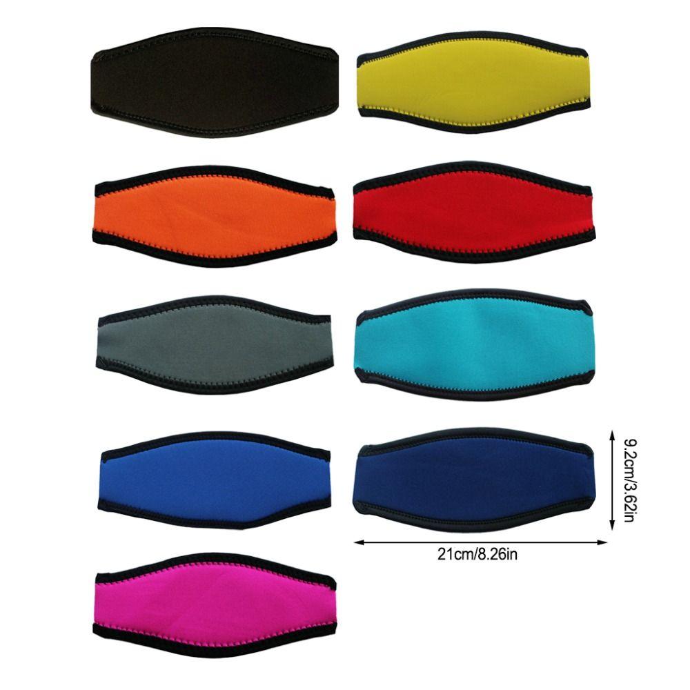 Adjustable Diving Mask Strap Cover Padded Neoprene Neoprene Strap Cover  Swimming Accessories