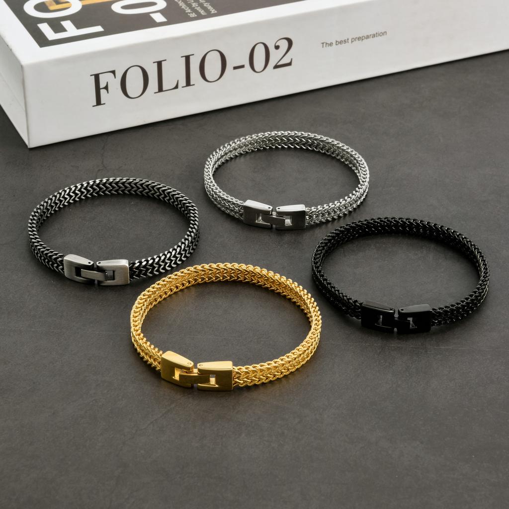 New Arrivals, Stainless Steel Keel Chain Bracelet, Steel Men's Models, Titanium Steel Men's Jewelry
