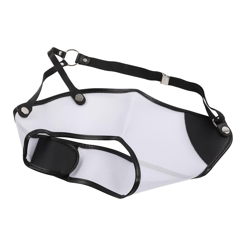 Adjustable Archery Chest Guard Breathable Archery Chest Protector for Outdoor Sport Shooting Breast ProtectionWhite