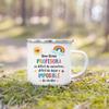 Spanish Printed Mugs Creative Coffee Cups Drink Water Milk Cup Enamel Mug School Home Handle Drinkware Thanks Gifts for Teacher
