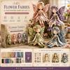 Floral Print DIY Quilted Fairy Kit Handmade Patchwork Tabletop Tree Set  For Beginners