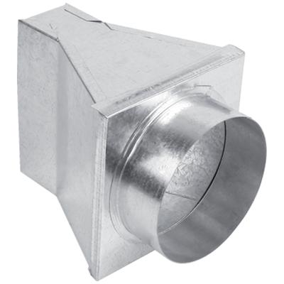 Adaptador duto - tubo Ø 150