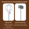 Egg Beater Electric Kitchen Household Small Cream Mixer USB Charging Egg White Whisk Baking Shop Mini Mixer Milk Foam Handheld