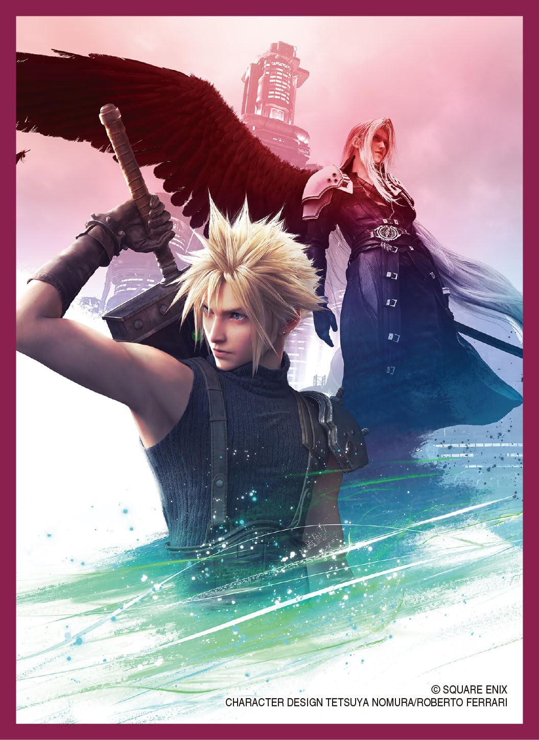 Square Enix Final Fantasy Card Sleeve Series FF7R Intergrade Key Art FFCSS-20
