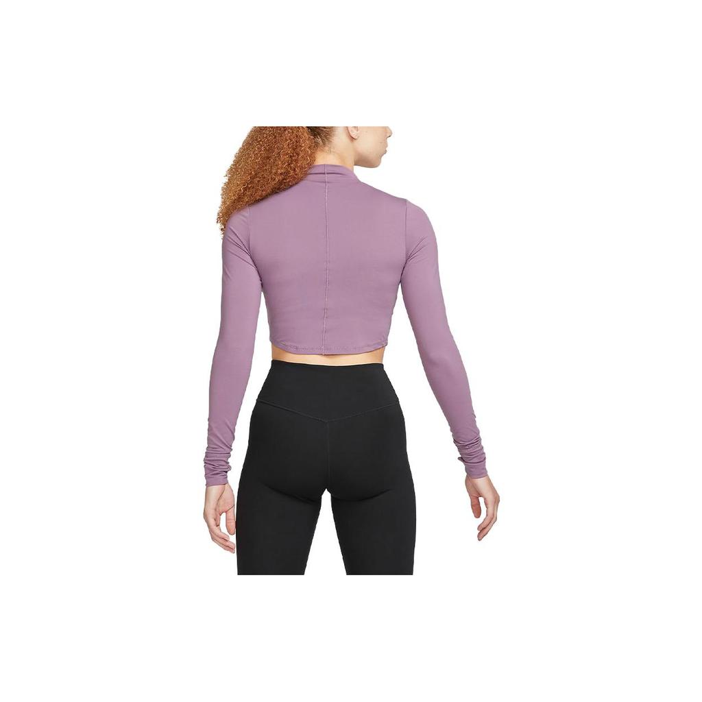 Nike Set in Sleeve T Shirt Women's Dust Purple FB5277-536