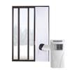 2M/3Meter Universal Window Seal Portable Air Conditioner And Tumble Dryer AC Window Sealing Cloth Kit With Adjustable Coupler