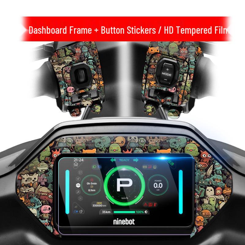 Dashboard & Display Protection for Ninebot M395CMax - 25 Model Compatible
