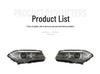 Compatible Xenon + Adaptive Headlights for BMW 5 Series F18 (2011-2013) - Part Nos. 63117271907, 63117271908