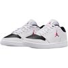 Jordan Court Connect Comode Versatili Basse Scarpe da Basket per Bambini Unisex Scarpe da Basket Nero Bianco Rosso IQ6016-102