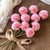 5 Stück Künstliche Hortensienblüten Bouquet für Zuhause Blumengesteck Dekoration Hochzeitstafel Weihnachtsdekoration Löwenzahn