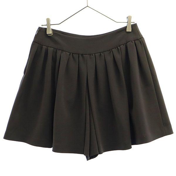 FOXEY NEW YORK Gathered Shorts 40 gray Women Used