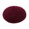 Painter Hat Solid Color Soft Texture Unisex Furry Bucket Hat Easy to Clean Winter Furry Beret Hat Fashion Accessories