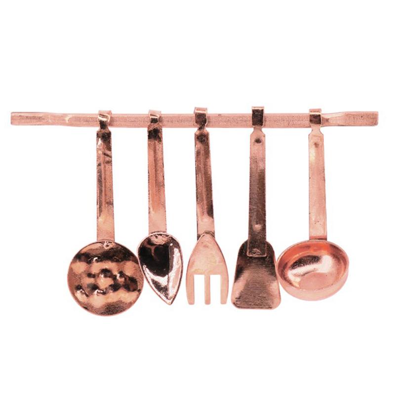 One Set 1:12 Miniature Kitchenware Cook Tools Doll House Accessories
