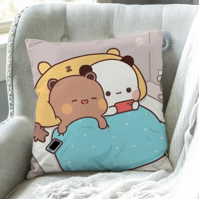 Pillowcase Bubu Dudu 45x45cm Home Decor Cushion Cover Sofa Bed Car Cushion Cover Halloween Christmas