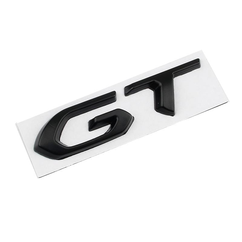 1 Stück 3D Metall GT Logo Auto Emblem Aufkleber Für 308 407 106 205 206 208 3008 5008 108 406 408 306 Kofferraum Emblem Abzeichen Aufkleber