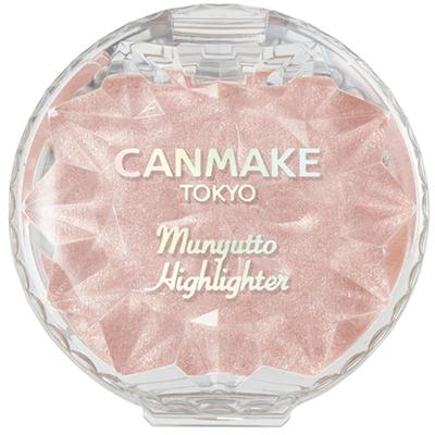 Canmake Iluminador Suave 02 Cuarzo Rosa Natural Raro Suave Rosa 3.8g, Iluminador, Adherente,
