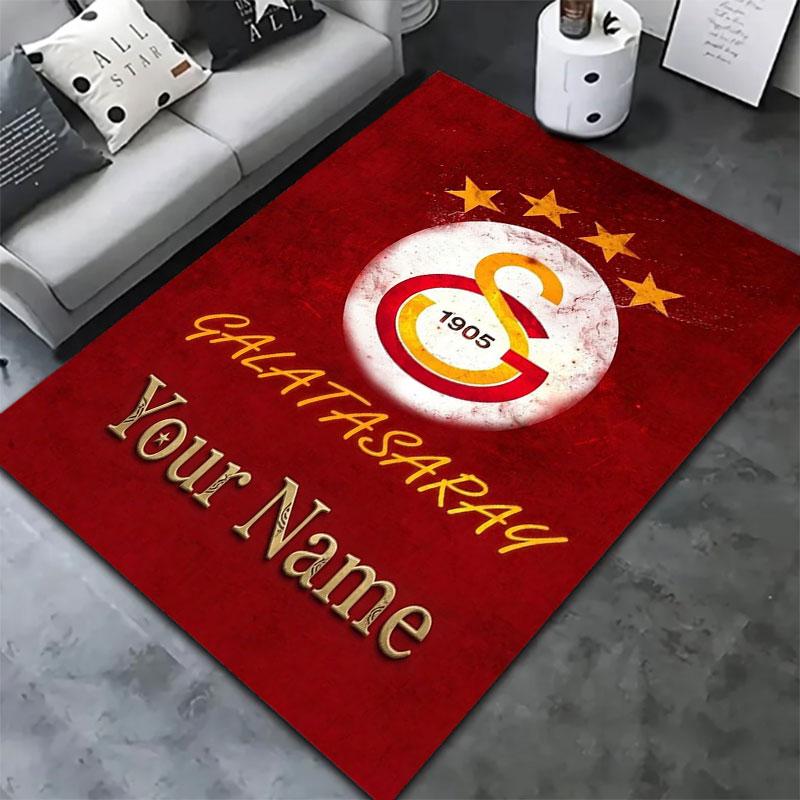 Galatasaray S Custom Name Carpet Rug for Living Room Bedroom Home Sofa Decoration,Kids play Non-slip Floor Mat