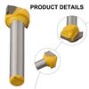 6mm Shank Cutter Woodworking Milling Cutter Woodworking Engraving Excellent Physical Properties Good Milling Performance For PVC