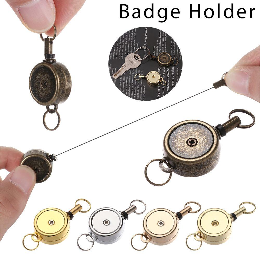 Anti-Lost Belt Clip Accessories Organizer Badge Reel Clip ID Card Holder Badge Holder Key Chain