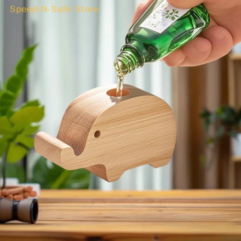 Car/Home Decor Aroma Diffuser, 1/5pcs Wood Essential Oil Fragrance
