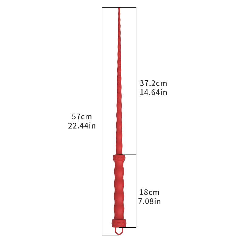Silicone Snake Whip for Erotic Spanking - Soft, Skin-Friendly Adult Product