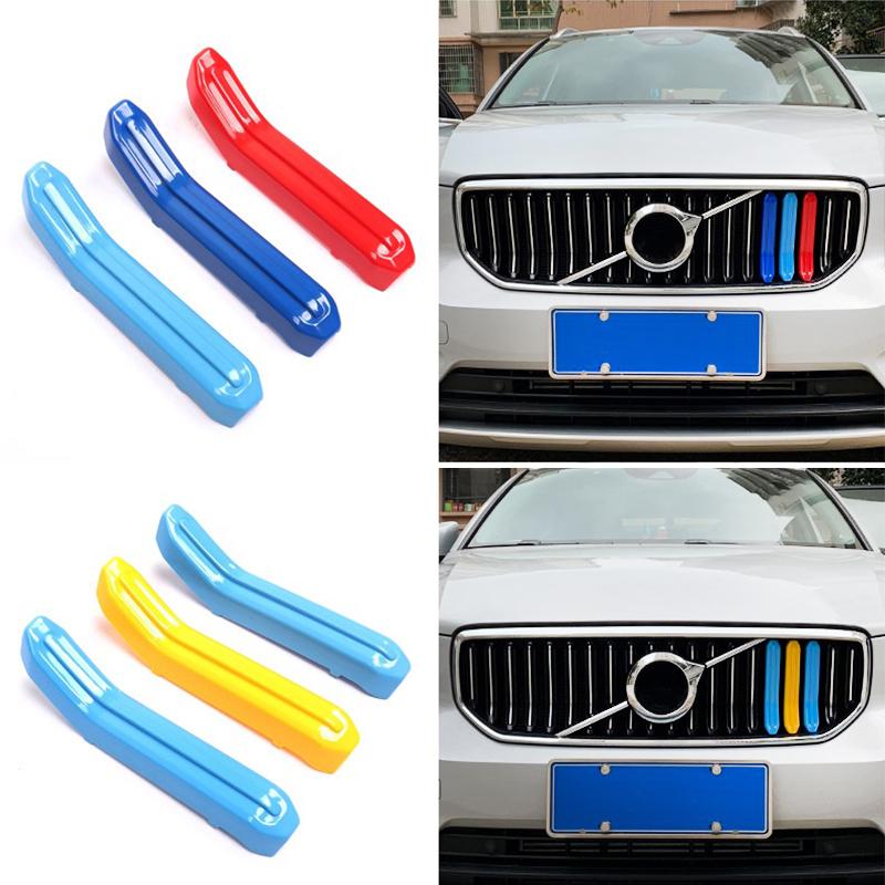 Für Volvo S60 S90 XC40 XC60 XC90 V60 V90 modifizierter Kühlergrill T5 Schwedischer Stil Zierleiste Innenraum Autozubehör Dekorativ