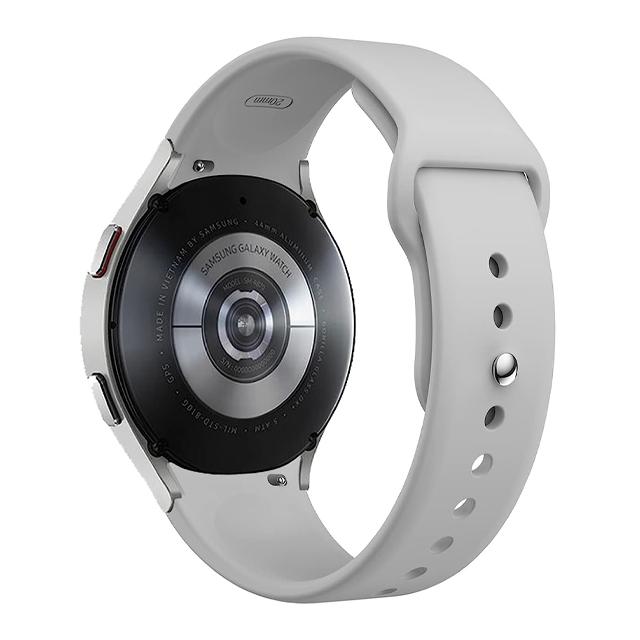 

Strap For Samsung Galaxy Watch FE/7/6/4/5 pro 45mm 44mm 40mm No Gaps Silicone sport Bracelet correa Galaxy Watch 6 classic band Galaxy 5 pro 45mm сірий колір
