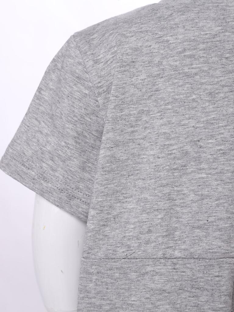 Kleinkind Baby Anpassbarer Strampler Kurzarm Reißverschluss Schrittröhre Zugang zum Füttern für Jungen Mädchen Kleidung für besondere Bedürfnisse