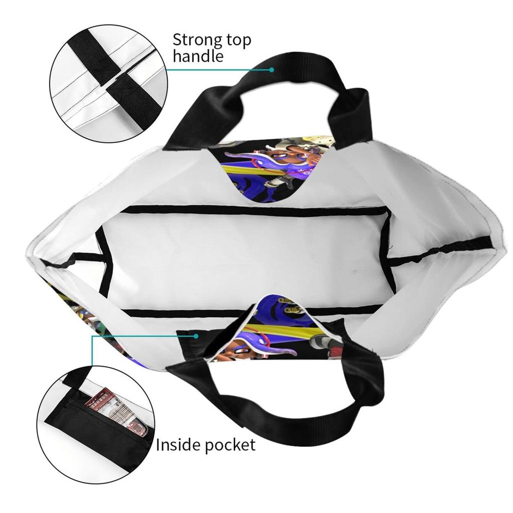 Anime Character Goods Popular Body Bag Bag Shopping Bag Large Capacity Tote Bag Bear School Handbag Cosmetic Bag Eco Bag Convenience Store Bag