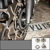 Accessoires de manchon stabilisateur de roue avant arrière de moto Pour FORZA350 Pour Honda NSS350 2021-2025