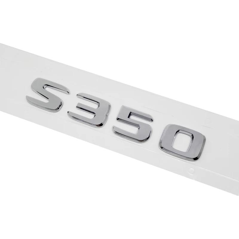 CXAFM1 ABS S300L S320 S320L S350 Trunk Rear Logo Badge Emblem Sticker For Mercedes Benz S Class W126 W140 W220 W221 W222