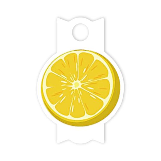 Acryl-Becherdeckel-Etiketten, Obstmuster-Design, stilvolle Trinkgeschirr-Identifikationsschilder, Becherdeckel-Namensschild für 40 Unzen