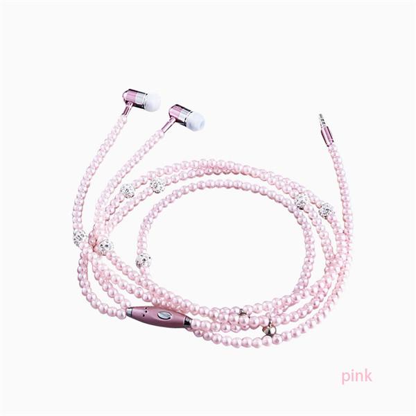 Kabel-Sport-Stereo-Universal-Ohrhörer In-Ear Perlenketten-Ohrhörer mit Mikrofon