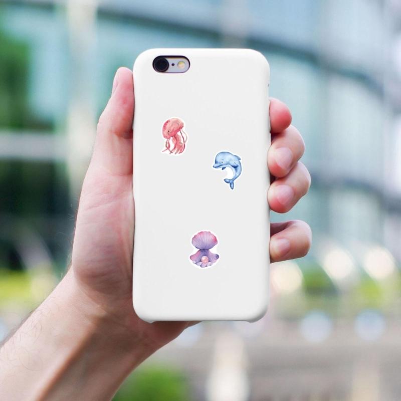 3000Pcs Marine Animal Sticker Water Resistant Adhesive Sticker for Scrapbooking Laptop Journal Phone Covers Luggage