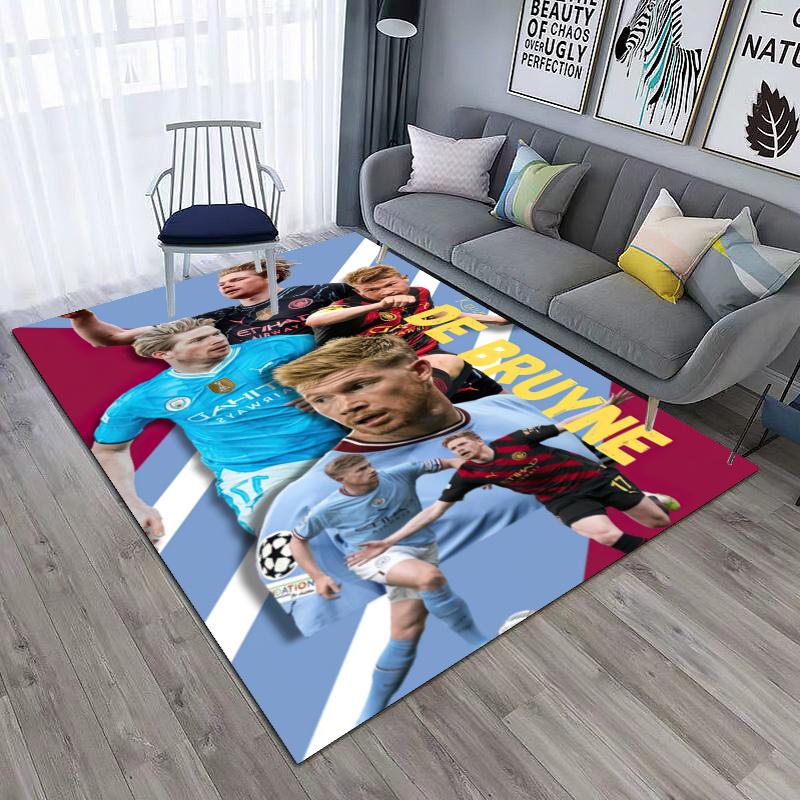 Former Manchester City F.C. Belgian athlete Kevin De Bruyne carpet is suitable for living room and bedroom doormats office balcony decorative carpet 1
