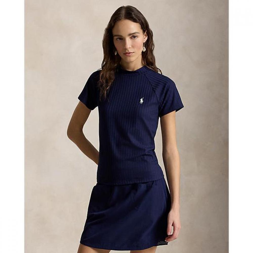 Polo Ralph Lauren Women S Rib Stretch Blend Mockneck S