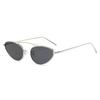 57558 Lady Luxury Brand Cat Eye Sunglasses Stylish Metal Shades Outdoors Casual UV Protection Sunshade Eyeglass