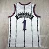 Retro Koszulka do Koszykówki NBA Toronto Raptors 1 McGrady 15 Carter Mieszanka Bawełny Unisex Odzież Sportowa Jesień Zima