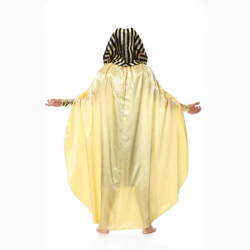 Halloween Masquerade Costume Adult Cosplay Adult Male Egyptian Pharaoh Costume