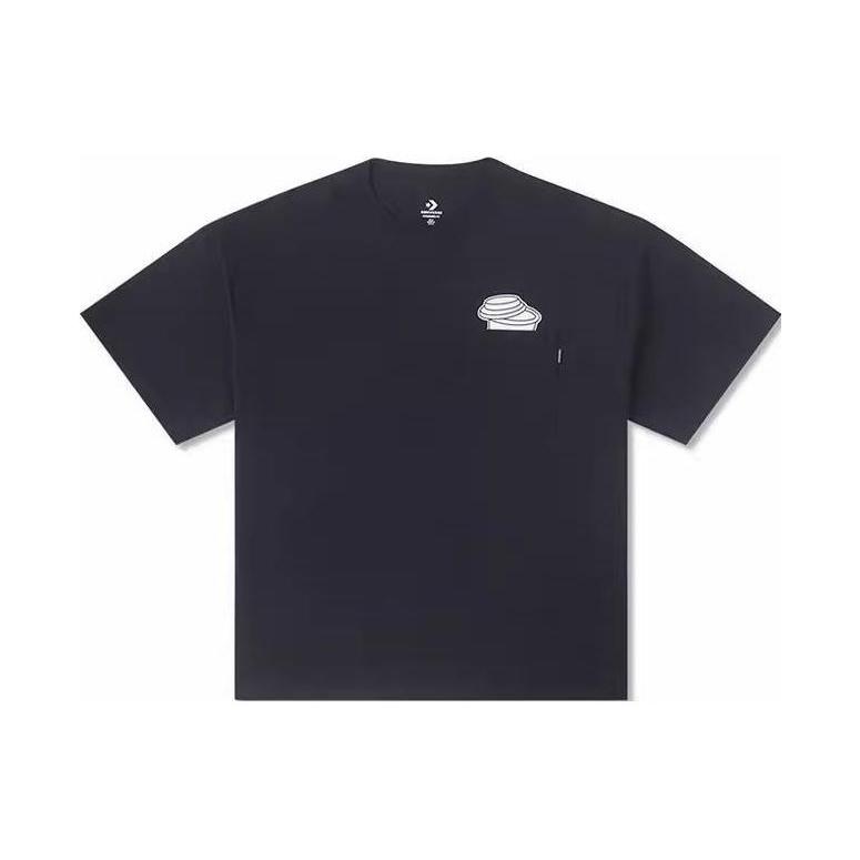 Converse Skateboard Pocket Tee Asia Sizing Black Men s 10026175-A03 M