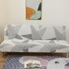 Fashion Geometric Sofa Cover Folding Sofa Bed Armless All-inclusive Anti-dust lipcover Stretch Elastic Cover Furniture Protector