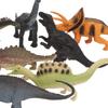 12 Pezzi Mini Figure di Dinosauri Simulazione Statica Giocattolo Ornamento per Bambini